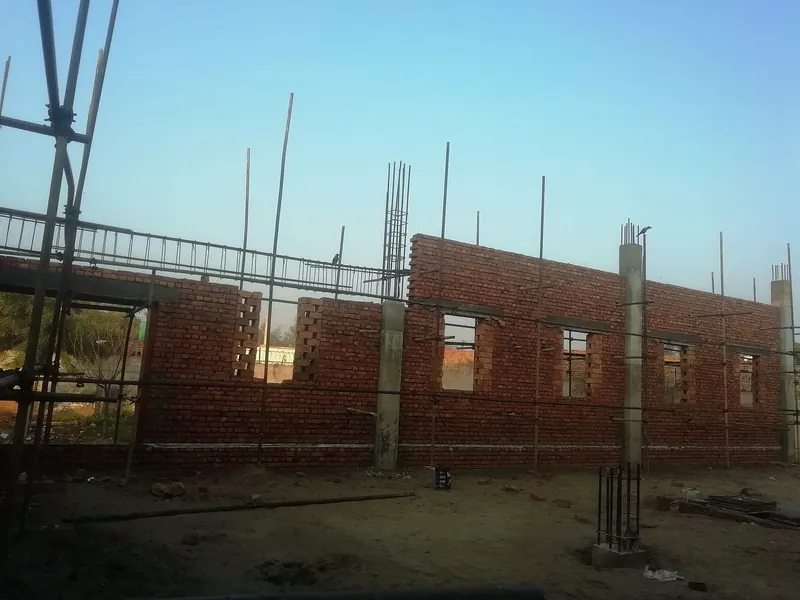 Civil Material Lab NFC IET Multan front brick elevation 2011